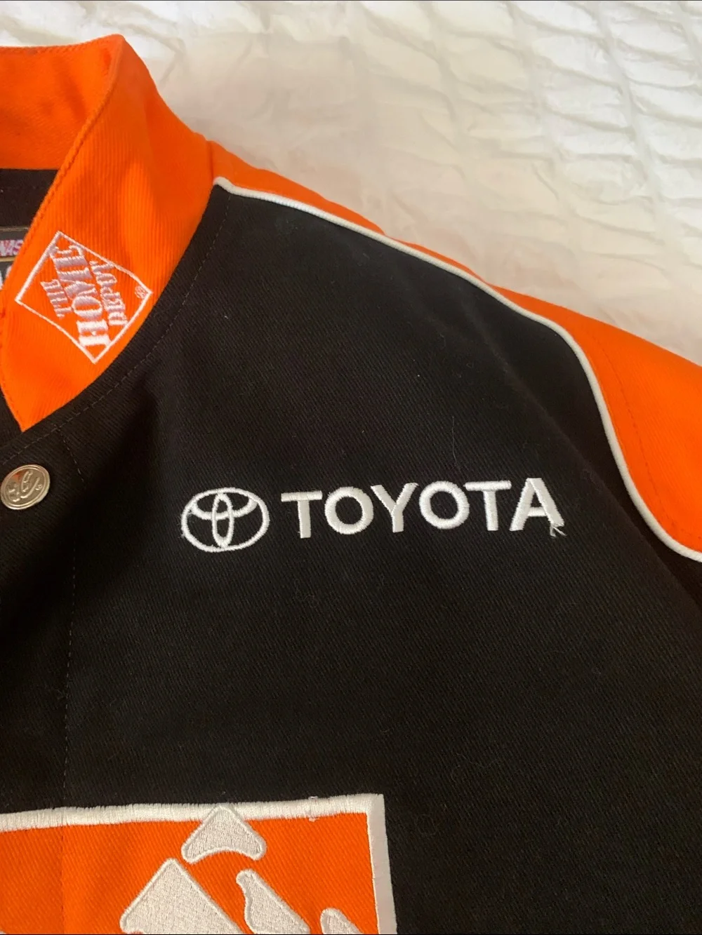 Home Depot racing jacket
